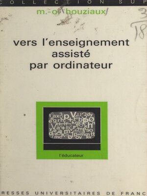 cover image of Vers l'enseignement assisté par ordinateur